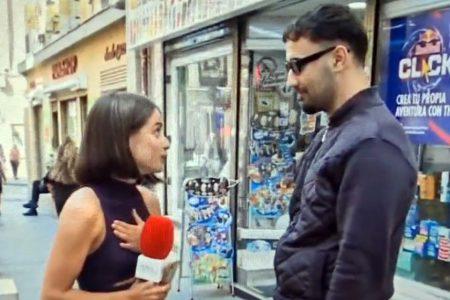 اسپین میں ٹی وی نشریات کے دوران خاتون صحافی کو ہراساں کرنیوالا شخص گرفتار