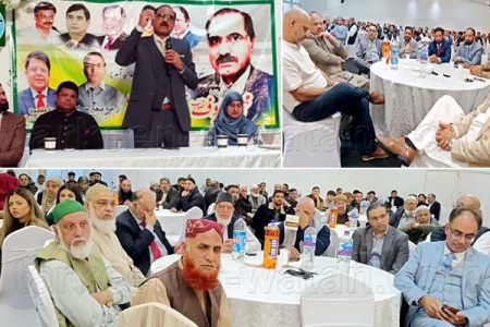 کرنل ریٹائرڈ محمد معروف اور کونسلر نائلہ ابراہیم کے اعزاز میں راجہ صغیر حسین اوراجہ مقصود حسین کاکڑوی کی جانب سے عشائیہ