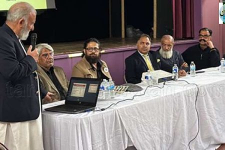 گلوبل پاک کشمیر سپریم کونسل کے زیراہتمام چیئرمین المصطفیٰ چیریٹی ٹرسٹ لیفٹیننٹ جنرل (ریٹائرڈ) محمد مصطفی خان کے اعزاز میں عشائیہ