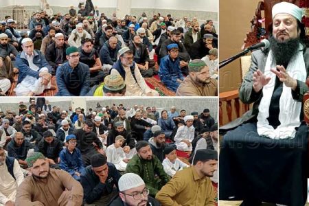 شہدائے کربلا کو خراج عقیدت پیش کرنے کیلئےنگینہ جامع مسجد اولڈہم میں روح پرور محفل کا انعقاد