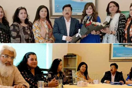 فیوچر کی بزنس کلب اور آل پاکستان ہینڈی کرافٹ کے درمیان کاروباری معاہدہ پر دستخط