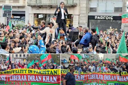 پاکستان تحریک انصاف اسپین کی طرف سے تاریخی احتجاجی ریلی