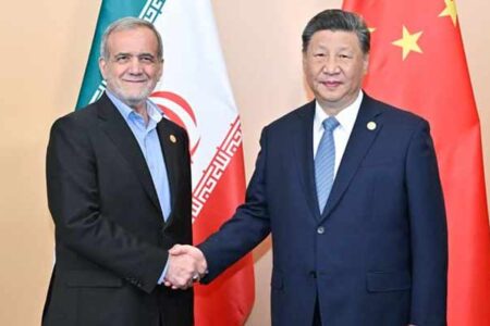 ایران بین الاقوامی اثر و رسوخ کا حامل ملک ہے، چینی صدر