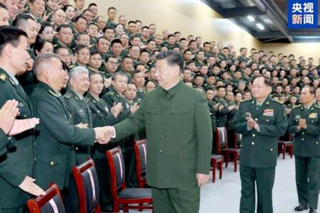 چینی صدر کا ایک طاقتور اور جدید انفارمیشن سپورٹ فورس کی تعمیر پر زور