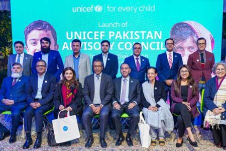 یونیسف پاکستان ایڈوائزری کونسل (UPAC) کی جانب سے خدمات کا آغاز
