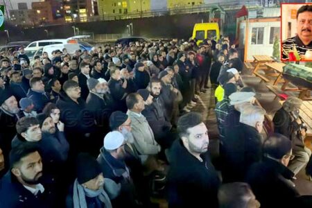 ویانا:سینئر نائب صدر (پی سی ایف اے) سید غضنفرعلی شاہ کی نماز جنازہ ادا ، میت پاکستان روانہ کر دی گئی