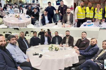 الخدمت یورپ کا اوسلو میں فلسطینی عوام کیلئے فنڈریزنگ ڈنر، سولہ لاکھ کرائون کے عطیات جمع
