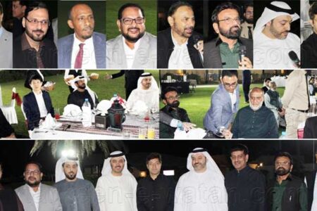 پاکستان بزنس کونسل (پی بی سی) شارجہ کی طرف سے سحری تقریب کا انعقاد