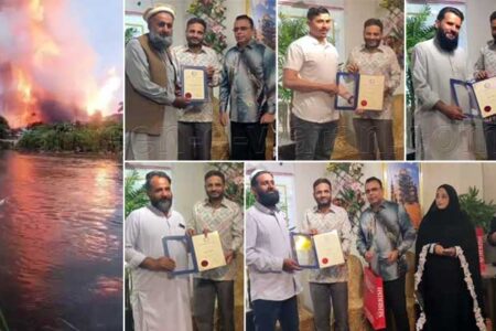 ملائشیا میں خوفناک آتشزدگی سے درجنوں لوگوں کو بچانے والے 5 پاکستانی ہیروز کو خراج تحسین