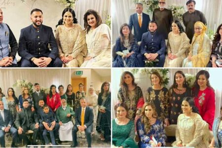 بریڈ فورڈ:تجارتی شخصیت نسیم نیاز مرحوم کے لخت جگر ارباز نسیم محمد کی ڈونکاسٹر برطانیہ کی کاروباری شخصیت محمد سجاد کی بیٹی علیشا سجاد کے ساتھ منگنی کی پروقار تقریب