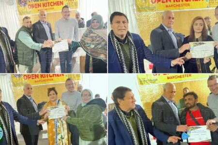 اوپن کچن مانچسٹر کے پانچ سال مکمل ہونے کی خوشی میں شاندار تقریب کا اہتمام