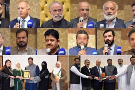پاک ڈونرز کی ٹیم کی جانب سے انچارج کوآرڈینیٹر نعمان اسلم گھمن کے اعزاز میں عشائیہ