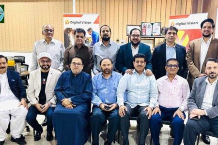 پاکستان بزنس کونسل شارجہ کا ڈیجیٹل ویژن میں پیداواری اندرونی میٹنگ کا انعقاد