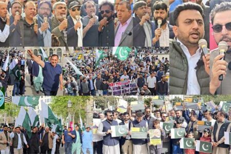 پاکستانی کمیونٹی اسپین کی جانب سے افواج پاکستان کی حمایت میں چوہدری امانت حسین مہرکی زیر قیادت ریلی اور احتجاجی مظاہرہ